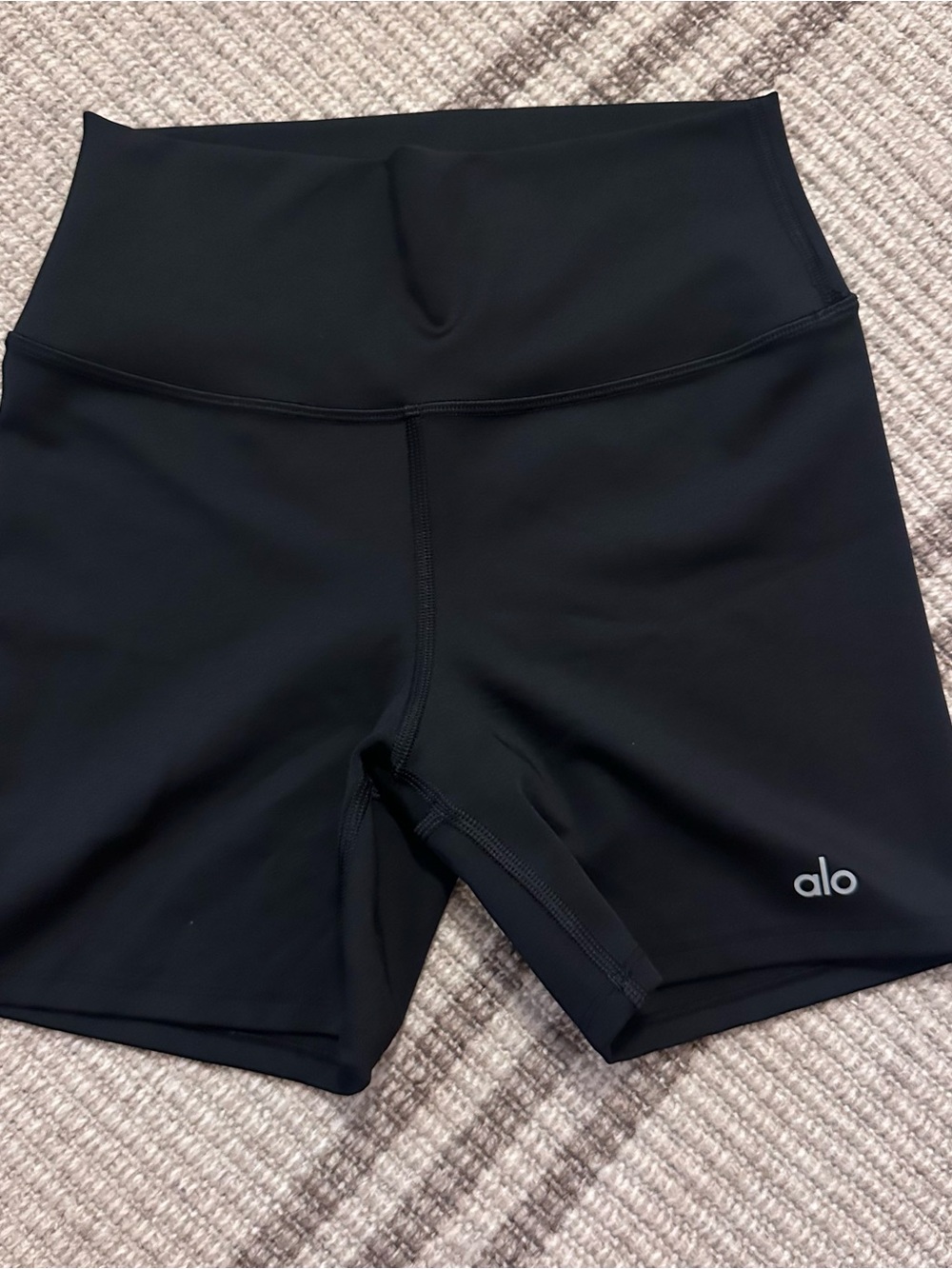 Black Alo Biker Shorts